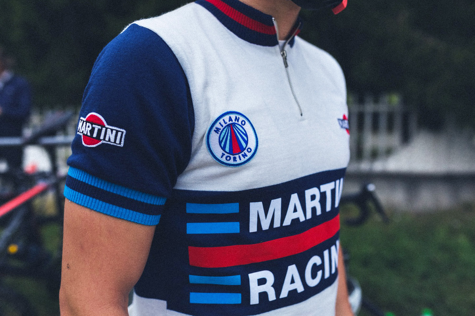 martini racing cycling jersey